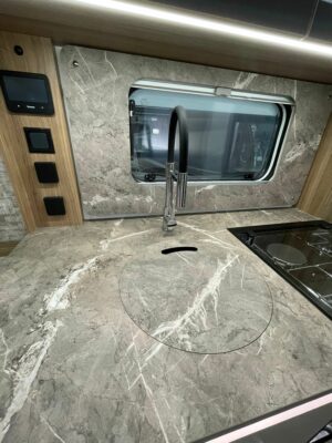 2027 Bailey Unicorn Lite Murcia caravan kitchen sink