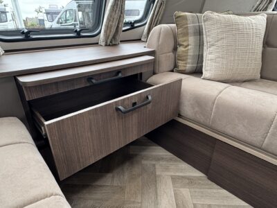 2027 Coachman Acadia 575 Xtra caravan drawers