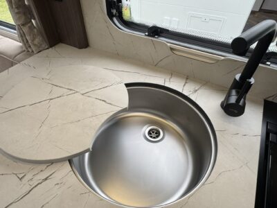 2027 Coachman Acadia 575 Xtra caravan kitchen sink