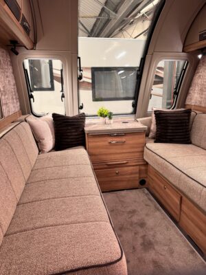 2027 Bailey Unicorn Lite Murcia caravan lounge