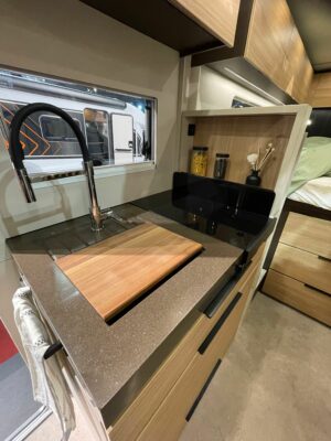 2026 Bürstner Signature SFT 7.5 motorhome kitchen