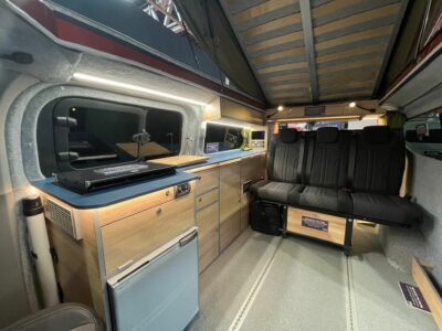 2026 Jerba Cromarty campervan lounge / kitchen