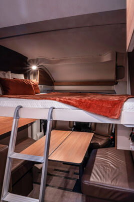 Burstner Signature SFT 7.5 drop down bed