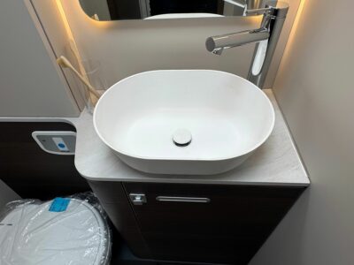 2027 Adria Coral Supreme 670 SL motorhome washroom