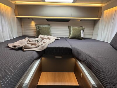 2027 Adria Coral Supreme 670 SL motorhome bed