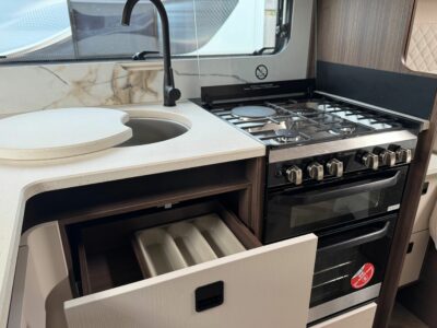 2027 Coachman Lusso III caravan kitchen