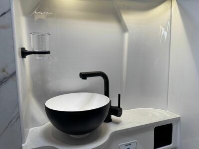 2027 Coachman Veloce VR65 campervan washroom sink