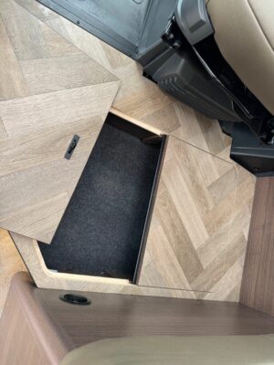 2027 Coachman Veloce VR65 campervan storage