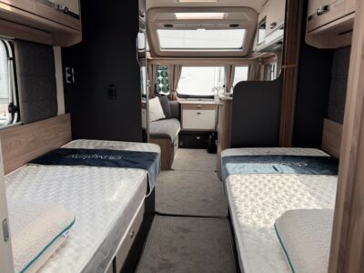 2027 Swift Conqueror caravan with twin beds