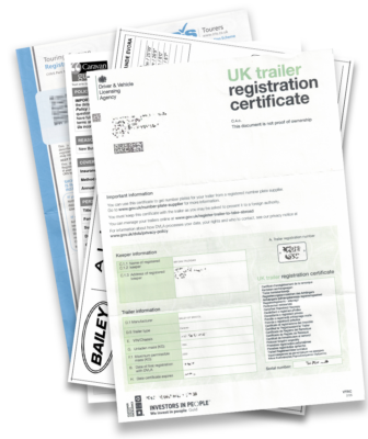 documents for caravanning in Europe